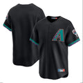 Arizona Diamondbacks Black Throwback Cooperstown Limited Home Blank Player Stitched Baseball Jersey