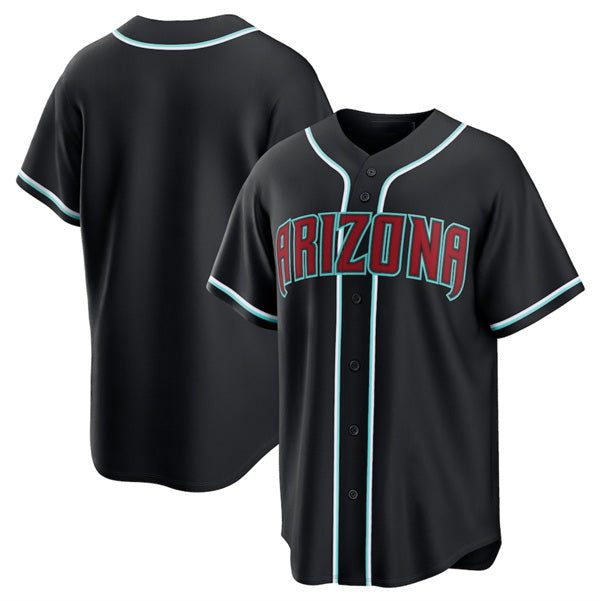 Arizona Diamondbacks Blank 2026 Black Out Stitched Baseball Jersey