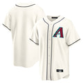 Arizona Diamondbacks Cream Home Game Blank Player Stitched Baseball Jersey
