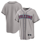 Arizona Diamondbacks Gray Road Home Game Blank Player Stitched Baseball Jersey