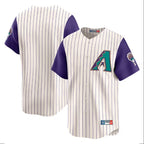 Arizona Diamondbacks Ivory Throwback Cooperstown Limited Home Blank Player Stitched Baseball Jersey