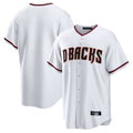 Arizona Diamondbacks White Home Game Blank Player Stitched Baseball Jersey