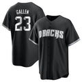 Arizona Diamondbacks #23 Zac Gallen Player Black Game Home Stitched Baseball Jersey