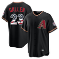 Arizona Diamondbacks #23 Zac Gallen Black USA 250 Fourth of July Stitched Baseball Jersey
