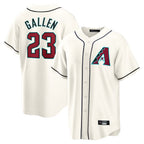 Arizona Diamondbacks #23 Zac Gallen Player Cream Home Game Stitched Baseball Jersey