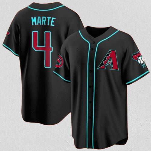 Arizona Diamondbacks #4 Ketel Marte 2024 Cool Base Stitched Baseball Jersey