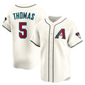 Arizona Diamondbacks #5 Alek Thomas Cream Home Limited Player Baseball Jersey