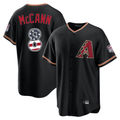 Arizona Diamondbacks #8 James McCann Black USA 250 Fourth of July Game Stitched Baseball Jersey