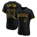 Arizona Diamondbacks #23 Zac Gallen Player Black Snake Skin City Limited Elite Home Game Stitched Baseball Jersey