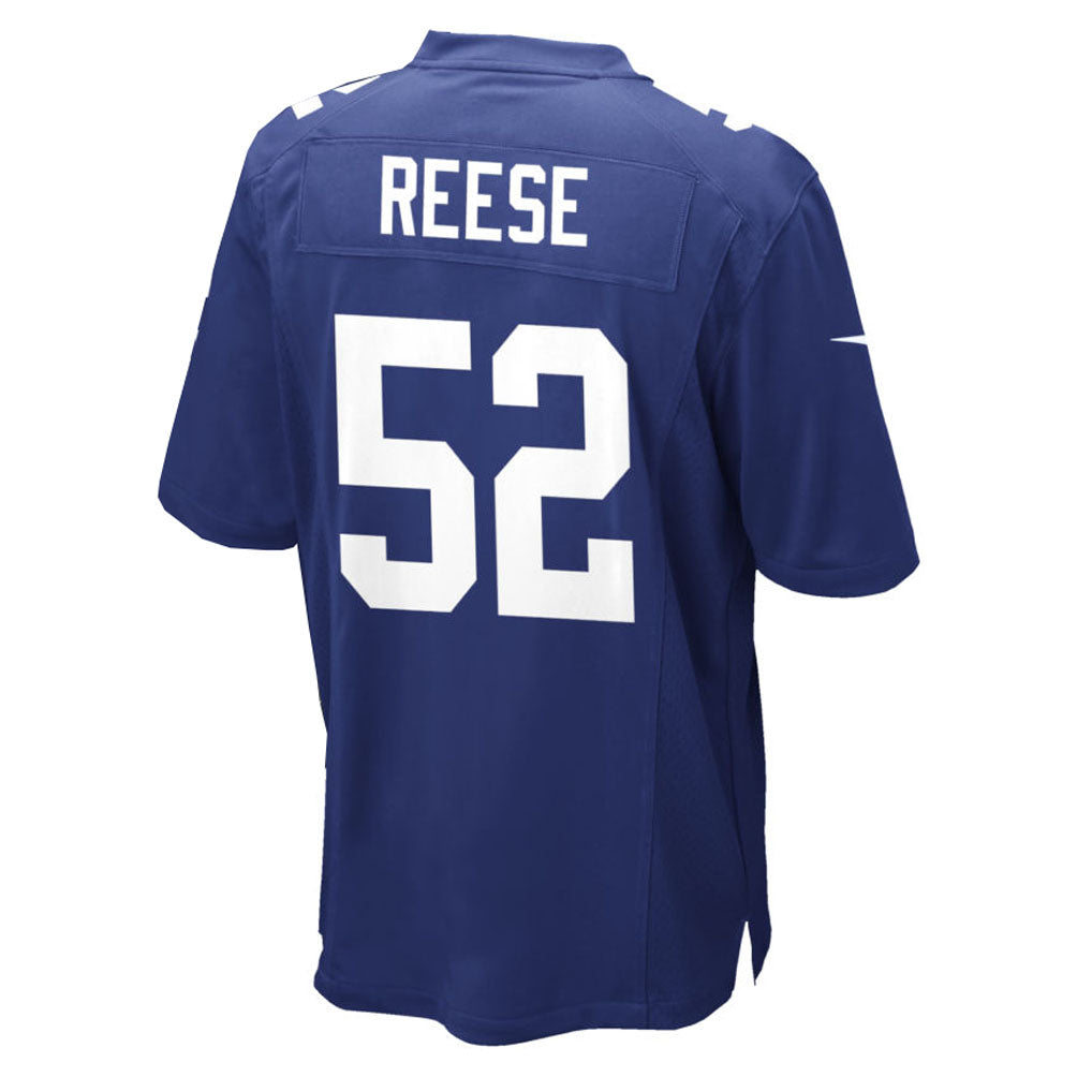 Arvell Reese Giants #52 Royal 2026 Draft Game Stitched Football Jersey