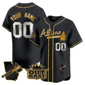 Atlanta Braves Atliens Vapor Premier Limited Custom Jersey V2 â€?Black Baseball Jersey