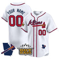Atlanta Braves Atliens Vapor Premier Limited Custom Jersey V2 â€?White Baseball Jersey