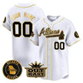 Atlanta Braves Atliens Vapor Premier Limited Custom Jersey â€?White Baseball Jersey