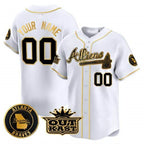 Atlanta Braves Atliens Vapor Premier Limited Custom Jersey â€?White Baseball Jersey