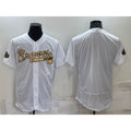 Atlanta Braves Blank White 2022 All Star Stitched Flex Baseball Jersey