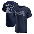 Atlanta Braves #23 Michael Harris II Player Navy Alternate Limited Elite Home Game Stitched Baseball Jersey
