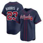 Atlanta Braves #23 Michael Harris II Player Navy Limited Home Game Stitched Baseball Jersey