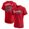 Atlanta Braves #23 Michael Harris II Player Red Limited Elite Home Game Stitched Baseball Jersey