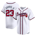 Atlanta Braves #23 Michael Harris II Player White Limited Home Game Stitched Baseball Jersey