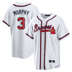 Atlanta Braves #3 Dale Murphy Player White Home Game Stitched Baseball Jersey