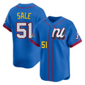 Atlanta Braves #51 Chris Sale Player Royal National League All-Star Edition Game Stitched Baseball Jersey