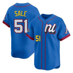 Atlanta Braves #51 Chris Sale Player Royal National League All-Star Edition Game Stitched Baseball Jersey