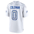 B.Bills #0 Keon Coleman 2025 Rivalries Collection Game Jersey - White