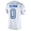 B.Bills #0 Keon Coleman 2025 Rivalries Collection Limited Jersey - White