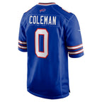 B.Bills #0 Keon Coleman Royal Player Game Stitched Football American Jersey