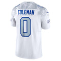 B.Bills #0 Keon Coleman White 2025 Rivalries Collection Limited Stitched Football American Jersey