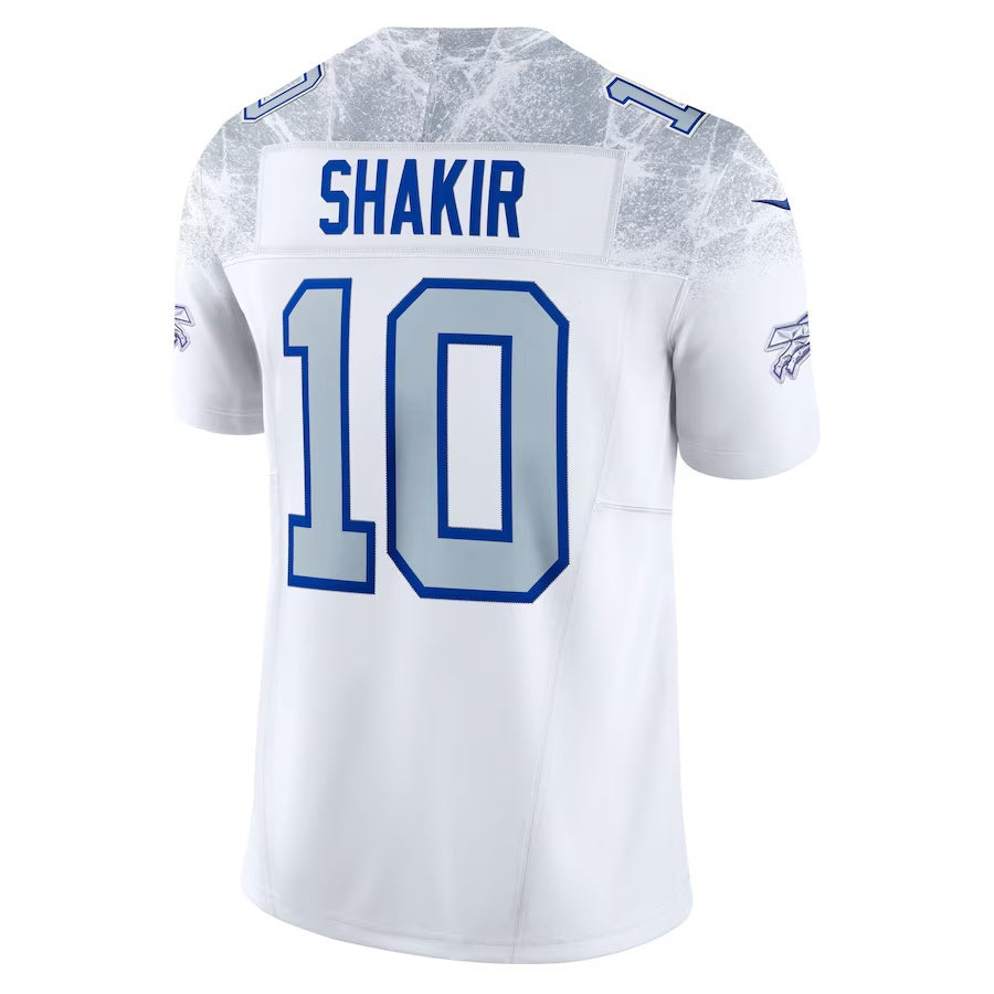B.Bills #10 Khalil Shakir 2025 Rivalries Collection Limited Jersey - White