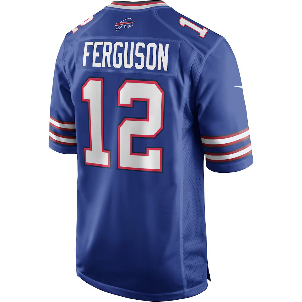 B.Bills #12 Joe Ferguson Royal Game Retired Player Stitched Football American Jersey