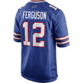 B.Bills #12 Joe Ferguson Royal Game Retired Player Stitched Football American Jersey
