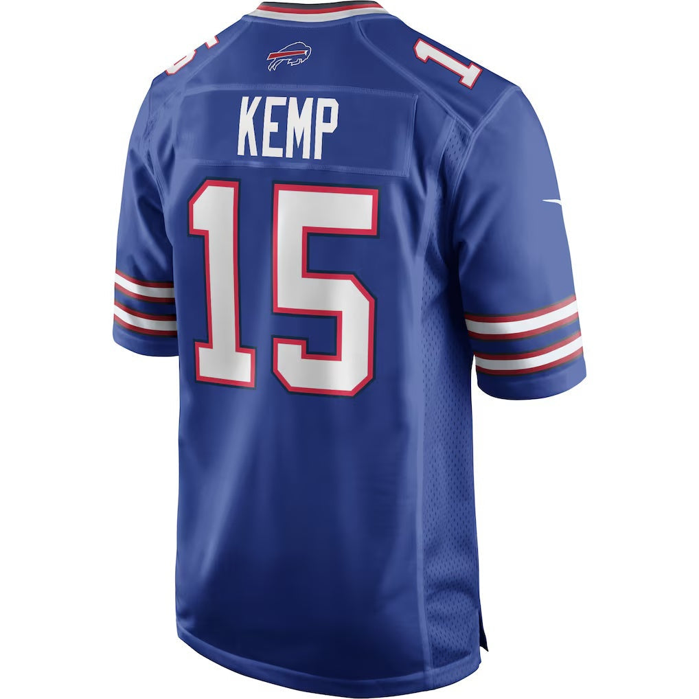 B.Bills #15 Jack Kemp Royal Game Retired Player Stitched Football American Jersey
