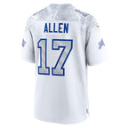 B.Bills #17 Josh Allen 2025 Rivalries Collection Game Jersey - White