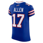 B.Bills #17 Josh Allen Royal Vapor F.U.S.E. Elite Stitched Football American Jersey