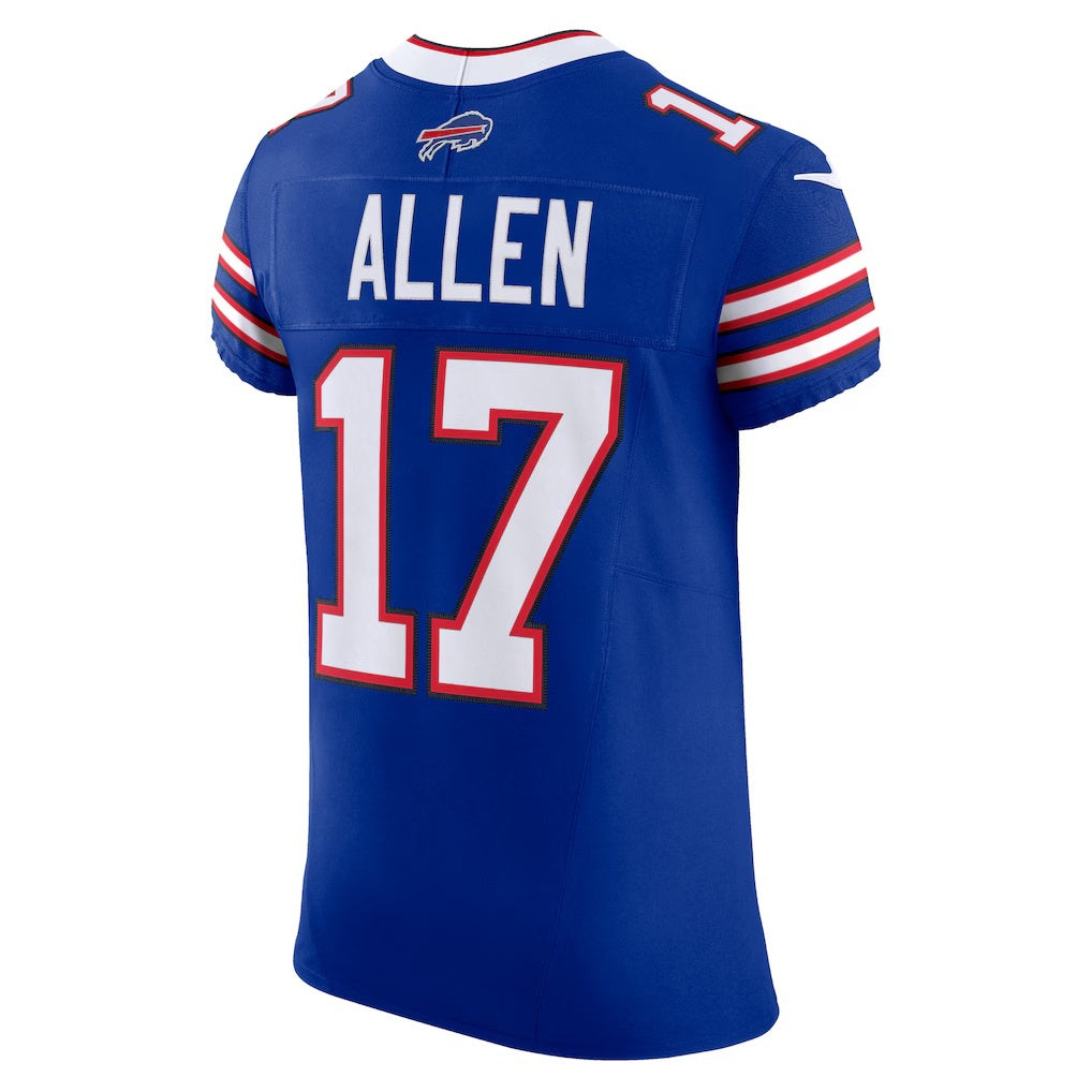 B.Bills #17 Josh Allen Royal Vapor F.U.S.E. Elite Stitched Football American Jersey