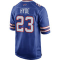 B.Bills #23 Micah Hyde Royal Game Player Stitched Football American Jersey