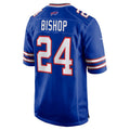 B.Bills #24 Cole Bishop Royal Game Stitched Football American Jersey