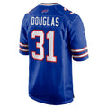 B.Bills #31 Rasul Douglas Royal Game Stitched Football American Jersey