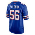 B.Bills #56 Javon Solomon Royal Game Stitched Football American Jersey