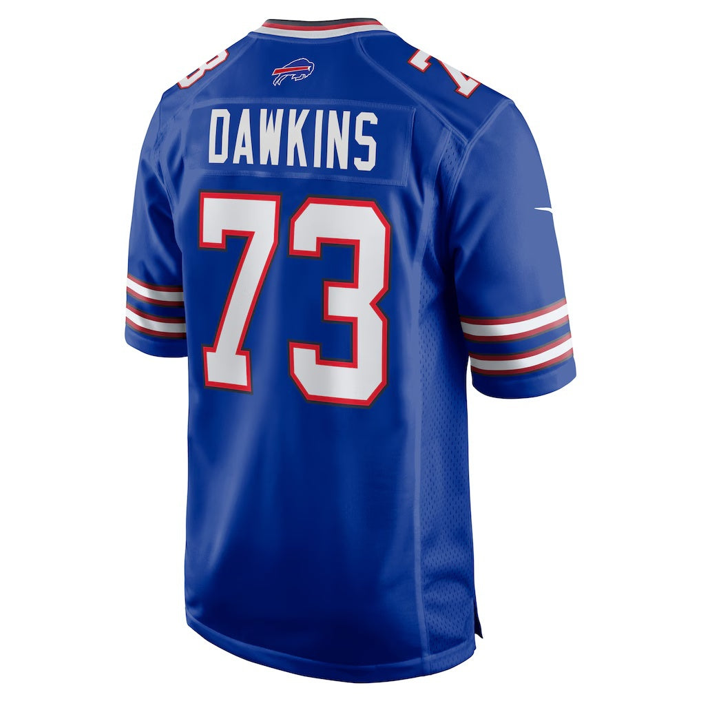 B.Bills #73 Dion Dawkins Royal Game Player Stitched Football American Jersey