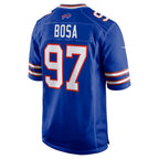 B.Bills #97 Joey Bosa Royal Game Player Stitched Football American Jersey