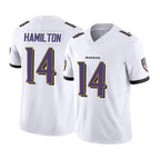 Kyle Hamilton Ravens #14 White Vapor F.U.S.E. Limited Stitched Football Jerseys