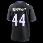 B.Ravens #44 Marlon Humphrey Black Alternate Game Stitched Football American Jersey