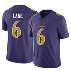 B.Ravens #6 Ja'Kobi Lane Purple Vapor F.U.S.E. Limited Stitched American Football Jerseys