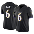 B.Ravens ££6 Men's Ja'Kobi Lane Black Vapor F.U.S.E. Limited American Football Jerseys