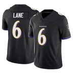 B.Ravens ££6 Men's Ja'Kobi Lane Black Vapor F.U.S.E. Limited American Football Jerseys