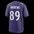 B.Ravens #89 Mark Andrews Purple Team Game Stitched Football American Jersey