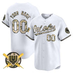 Baltimore Orioles Armed Forces Day Vapor Premier Limited Custom Jersey â€?White Baseball Jersey
